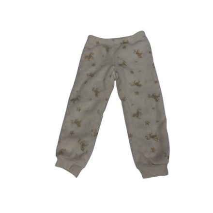 98-as fehér unikornisos szőrmés nadrág - H&M