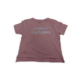 110-es rózsaszín feliratos póló - Reserved