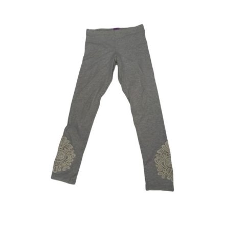 134-es szürke szárán csipke díszítésű leggings - F&F