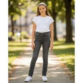 164-es khaki lány farmernadrág - H&M