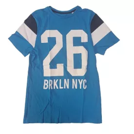 158-164-es kék számos póló - C&A