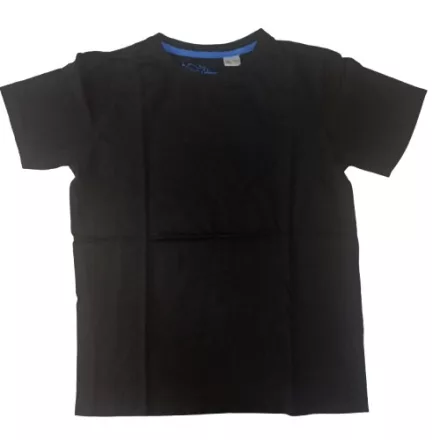 152-158-as fekete egyszínű póló - BPC - Bonprix