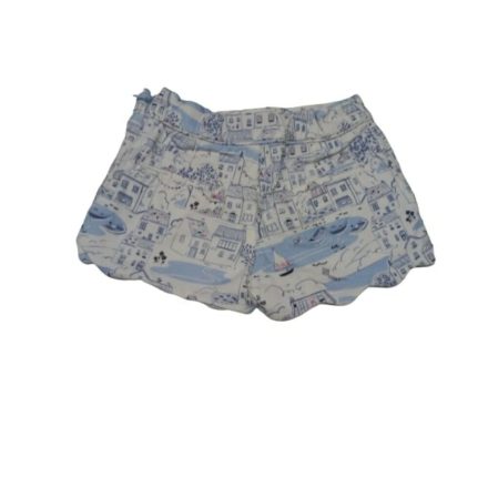 98-104-es fehér-kék tengerpartos short, rövisnadrág lánynak - Marks & Spencer