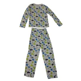 134-es szürke szörnyecskés pizsama - Sinsay