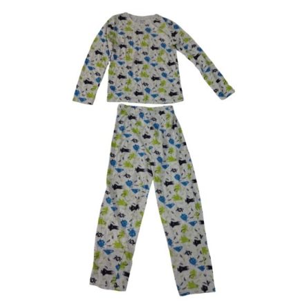 134-es szürke szörnyecskés pizsama - Sinsay