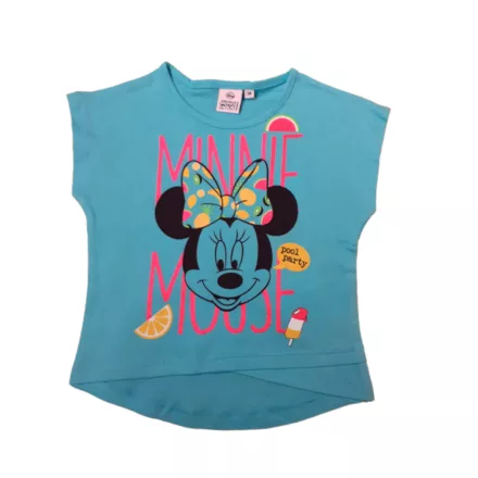 98-as türkizkék póló - Minnie Egér - ÚJ