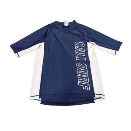 146-152-es kék-fehér sportfelső, napozófelső - H&M