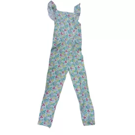 110-es fehér alapon virágos playsuit - Okaidi