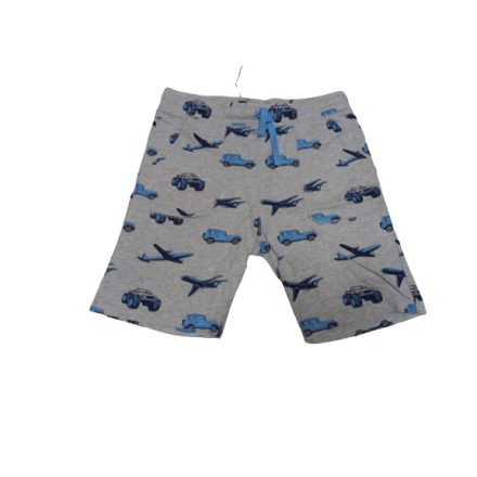 140-es szürke járműves pamut short, rövidnadrág - H&M