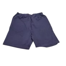   128-as sötétkék pamut short, rövidnadrág, tornashort, tornanadrág - Asti