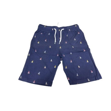 140-es kék hajós pamut short, rövidnadrág - H&M