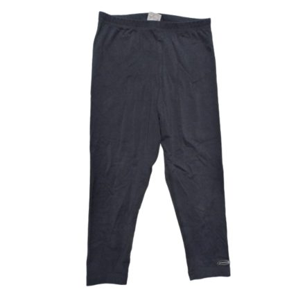 146-152-es fekete capri leggings - Jessica Sportswear