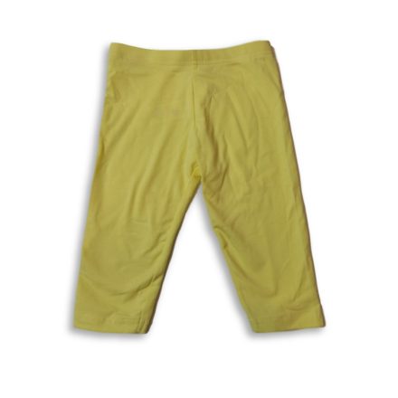 104-es sárga leggings jellegű short, rövidnadrág - Primark - ÚJ
