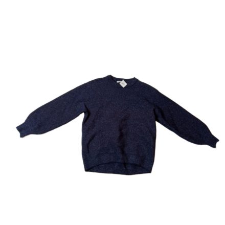 134-es kék csillogó kötött pulóver - Fancy Collection