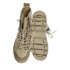 38-as vajszínű hímzett rátétes bakancs - Zara - ÚJ