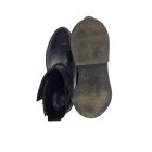 Női 39-es fekete műbőr bokacsizma - H&M