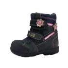 25-ös sötétkék lány bakancs - Szamtex (kicsit használtabb)