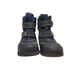 25-ös sötétkék lány bakancs - Szamtex (kicsit használtabb)