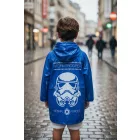 110-116-os kék esőkabát - Star Wars - ÚJ