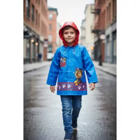   122-128-as kék fiú esőkabát - Paw Patrol - Mancs őrjárat - ÚJ