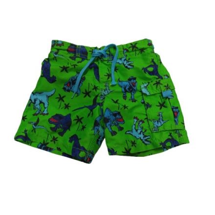 110-116-os zöld dínós short, rövidnadrág - H&M