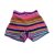 140-es színes csíkos lány short, rövidnadrág - The Children's Place