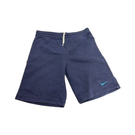 116-122-es sötétkék pamut rövidnadrág, short - Nike