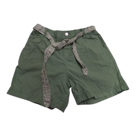 134-es khaki vászon rövidnadrág, short övvel - H&M