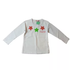 92-es fehér csillagos pamutfelső - Cross Fire - ÚJ