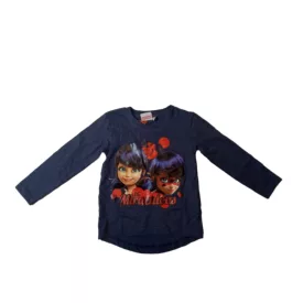   92-es szürkéskék pamutfelső - Miraculous - Csodálatos Katicabogár - ÚJ