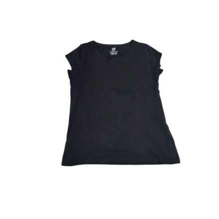 134-140-es fekete lány póló - H&M