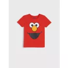122-es piros-rózsaszín pizsama - Sesam Street - Elmo - ÚJ