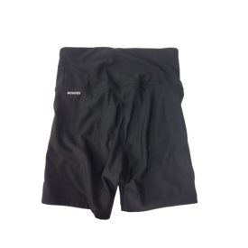   152-es fekete lányka sportos feszülős rövidnadrág, short 