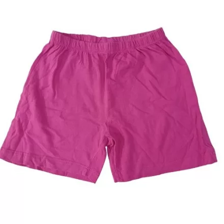 122-es pink egyszínű pamut short, rövidnadrág - Peppa Pig