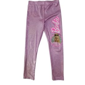 128-as lila csillogó leggings - Barbie