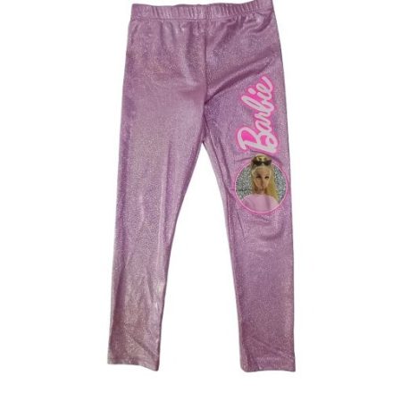 128-as lila csillogó leggings - Barbie