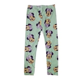 128-as mentazöld leggings - Minnie egér 