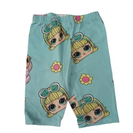 122-es türkiz térdig érő leggings, rövidnadrág - L.O.L Surprise