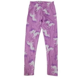 128-as lila unikornisos leggings - Sinsay