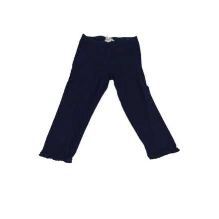 140-es kék alján fodros leggings - H&M