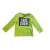 92-es zöld átfordítható flitteres pamutfelső fiúnak - Kiki & Koko - ÚJ