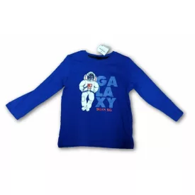 92-es kék űrhajós pamutfelső - Kiki & Koko - ÚJ