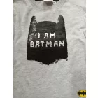 92-es szürke-fekete átforítható flitteres pamutfelső - Batman - ÚJ