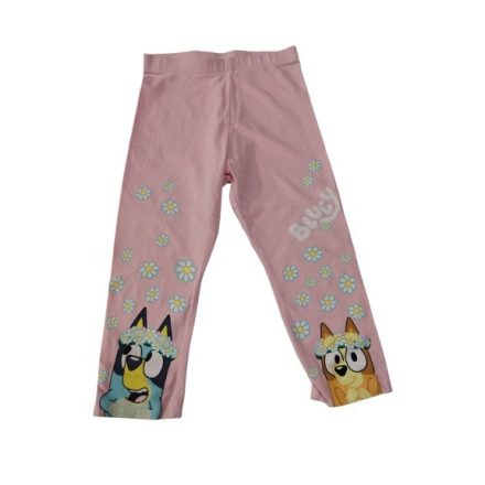 134-es rózsaszín capri leggings - Bluey