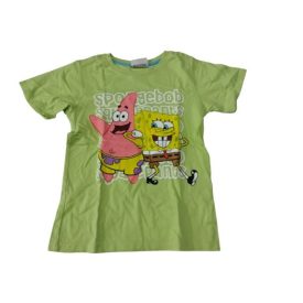 134-es zöld unisex póló - Spongyabob