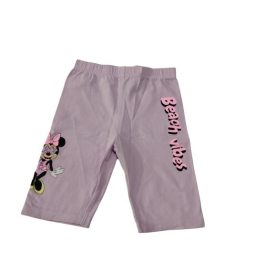   128-as lila leggings jellegű short, térdnadrág - Minnie egér