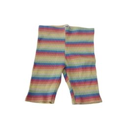   128-as színes csíkos sztreccs bordás anyagú térdnadrág, short - Sinsay