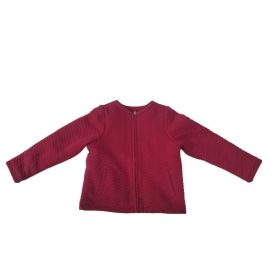 104-es pirosas-bordó vastagabb kardigán - Okaidi
