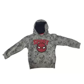 104-es szürke kapucnis pulóver - Pókember - Spiderman