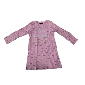 116-os rózsaszín szempillás hálóing - In Extenso